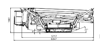 Teknisk diagram 2 for Larvebåndslift 26 m
