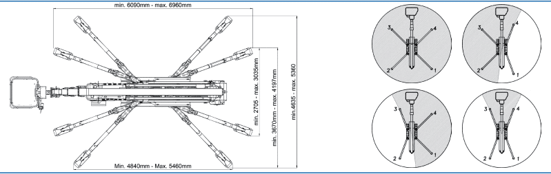 Teknisk diagram 2 for Larvebåndslift 25 m