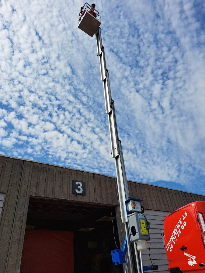 Søjlelift 11 m billede 2