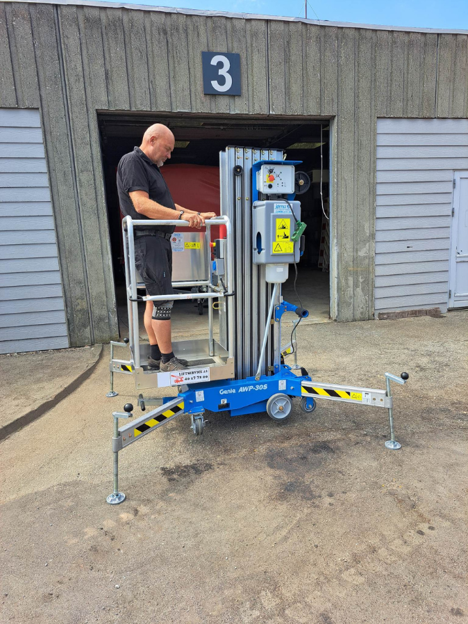 Søjlelift 11 m billede 3