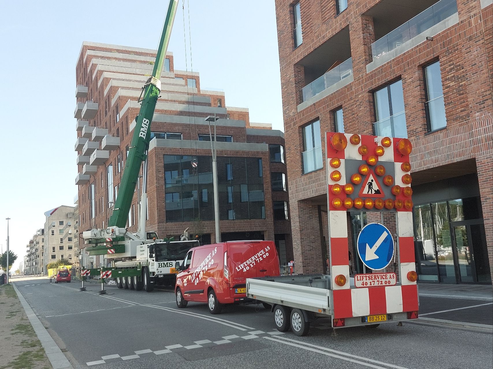 Sikker hejsning af køkken til 10. etage i samarbejde med BMS - billede 4