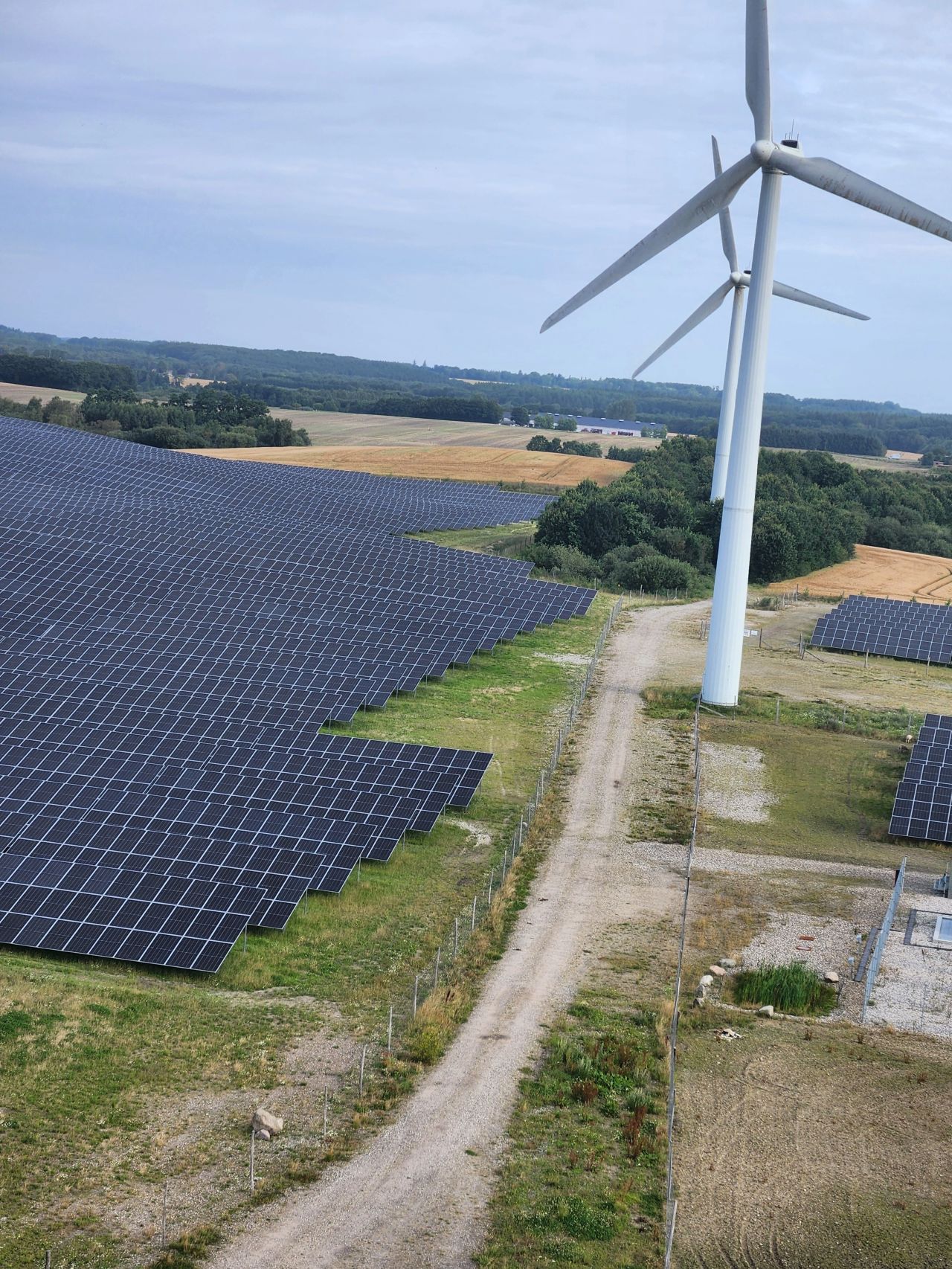 Service på en 47m vindmølle - billede 2